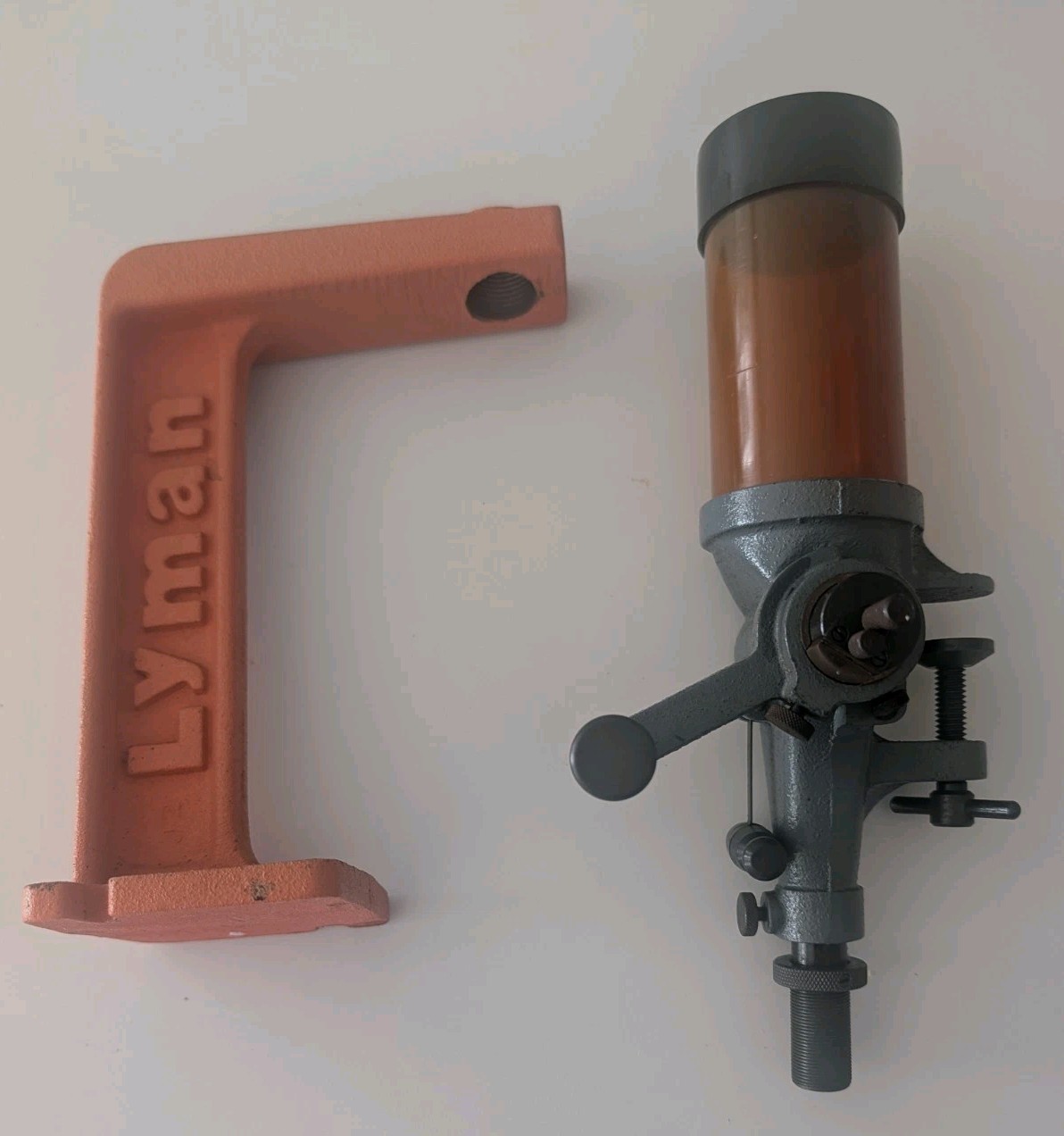 Lyman No 55 Powder Measure with Lyman Stand