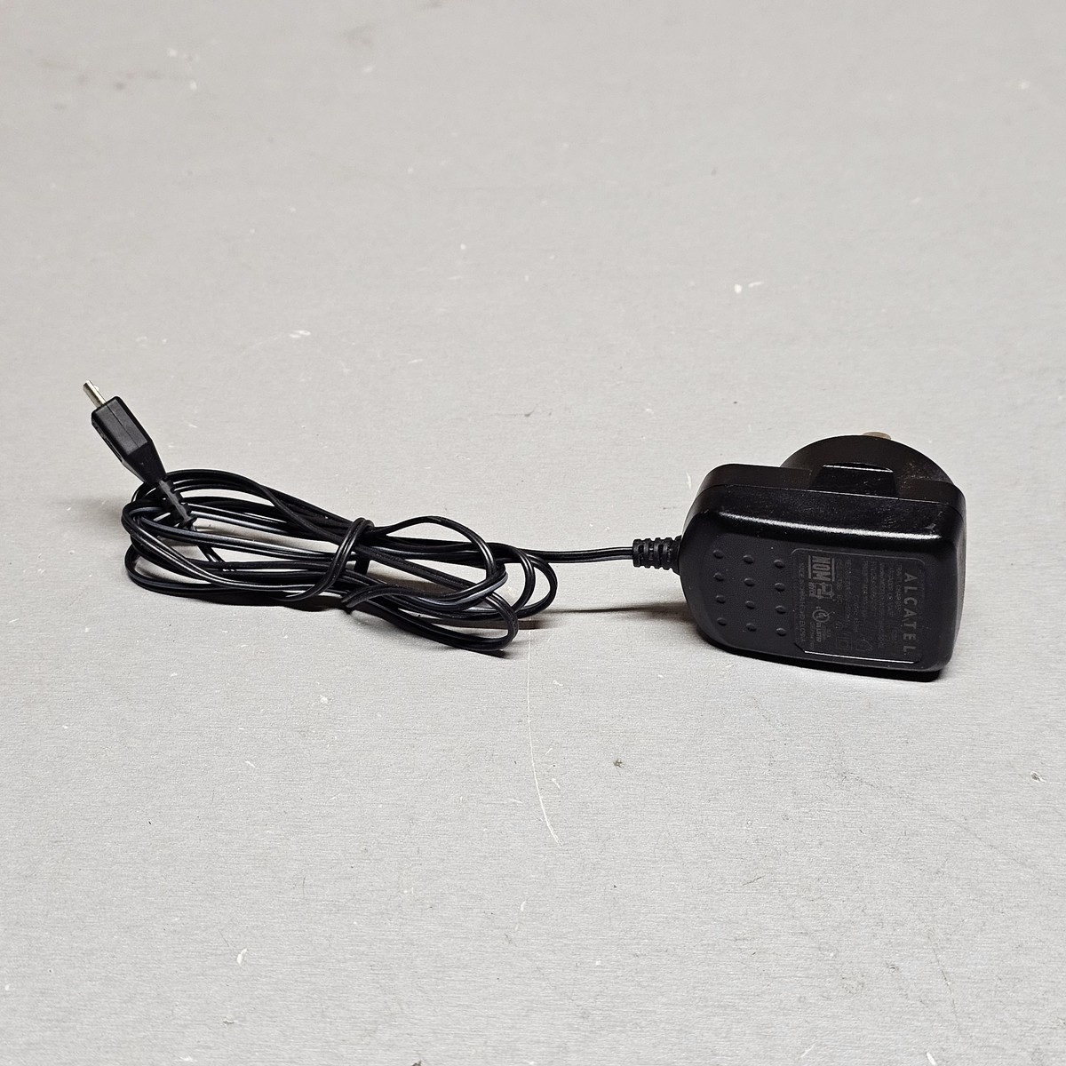 Alcatel Travel Charger WUS550mA5V00-02 Power Supply 5V 550mA CBA0066AG0C1 LTE Ad