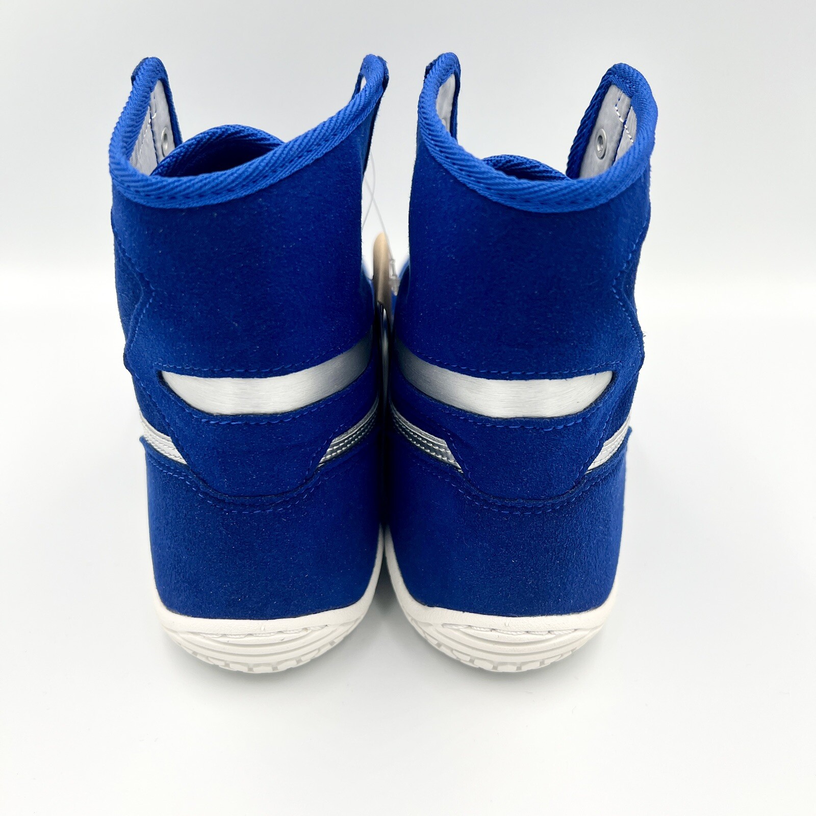 Asics Wrestling Shoes 1083A001 EX-EO special order blue x silver silver edge