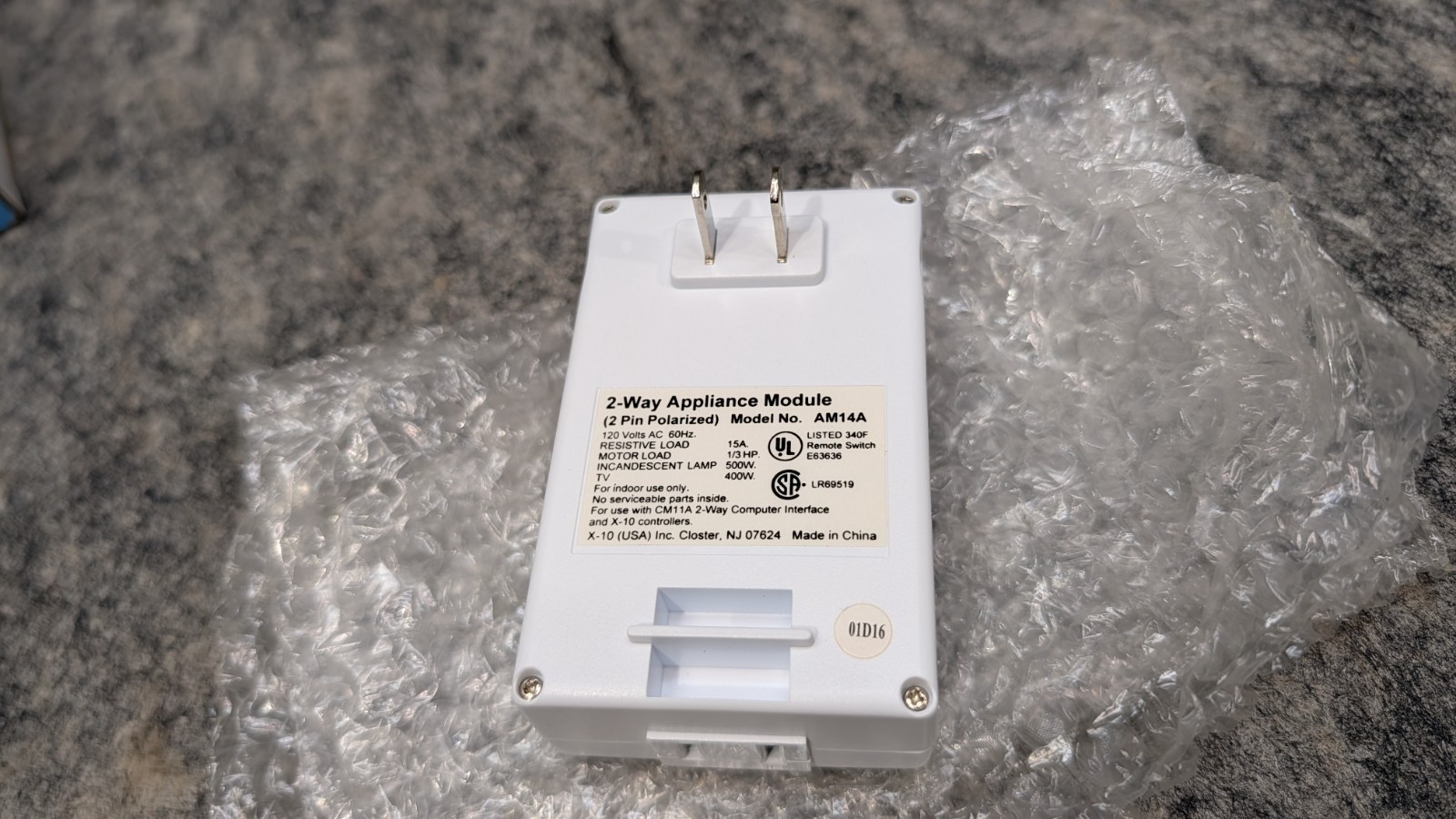 ActiveHome AM14A-C 2-Way Appliance Module - X-10 🔥New🔥