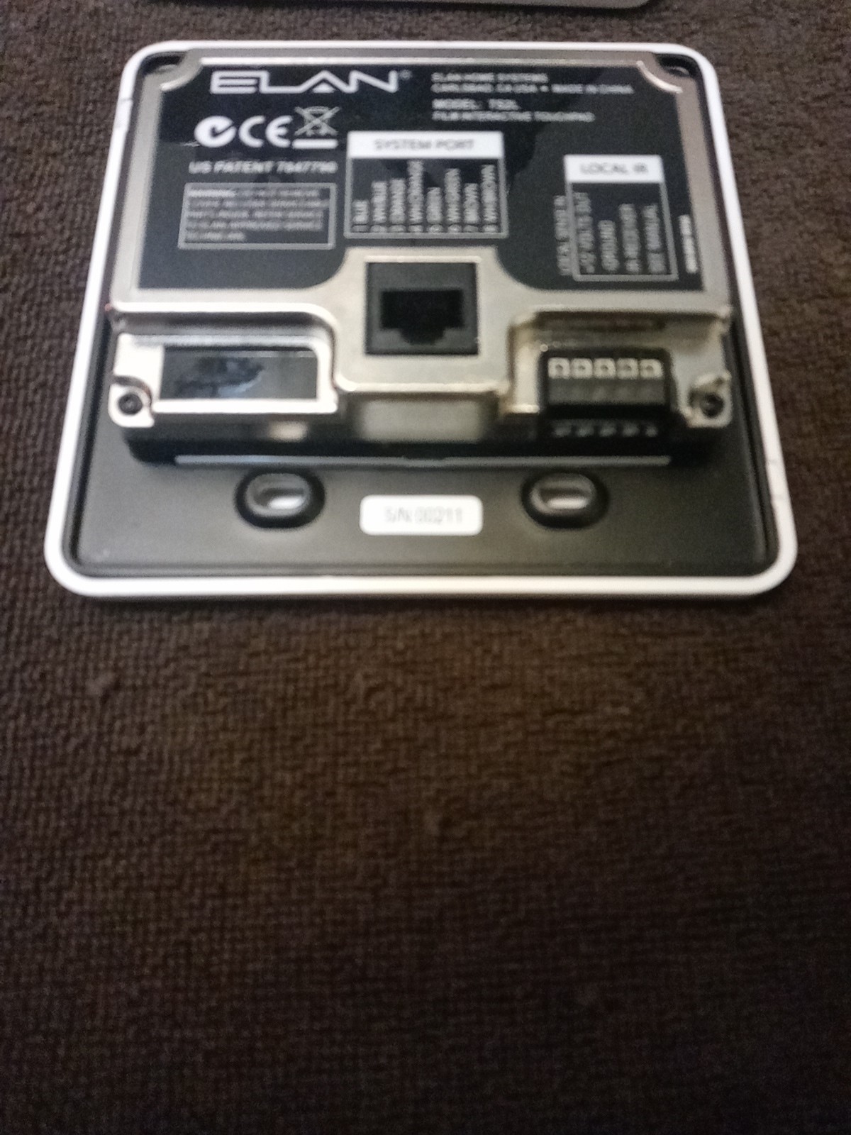 Elan Multifunction Home Automation System Touch Screen TS2L