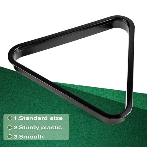 Tripod Plastic Pool Ball Rack - Table Ball Organizer - Tripod Design