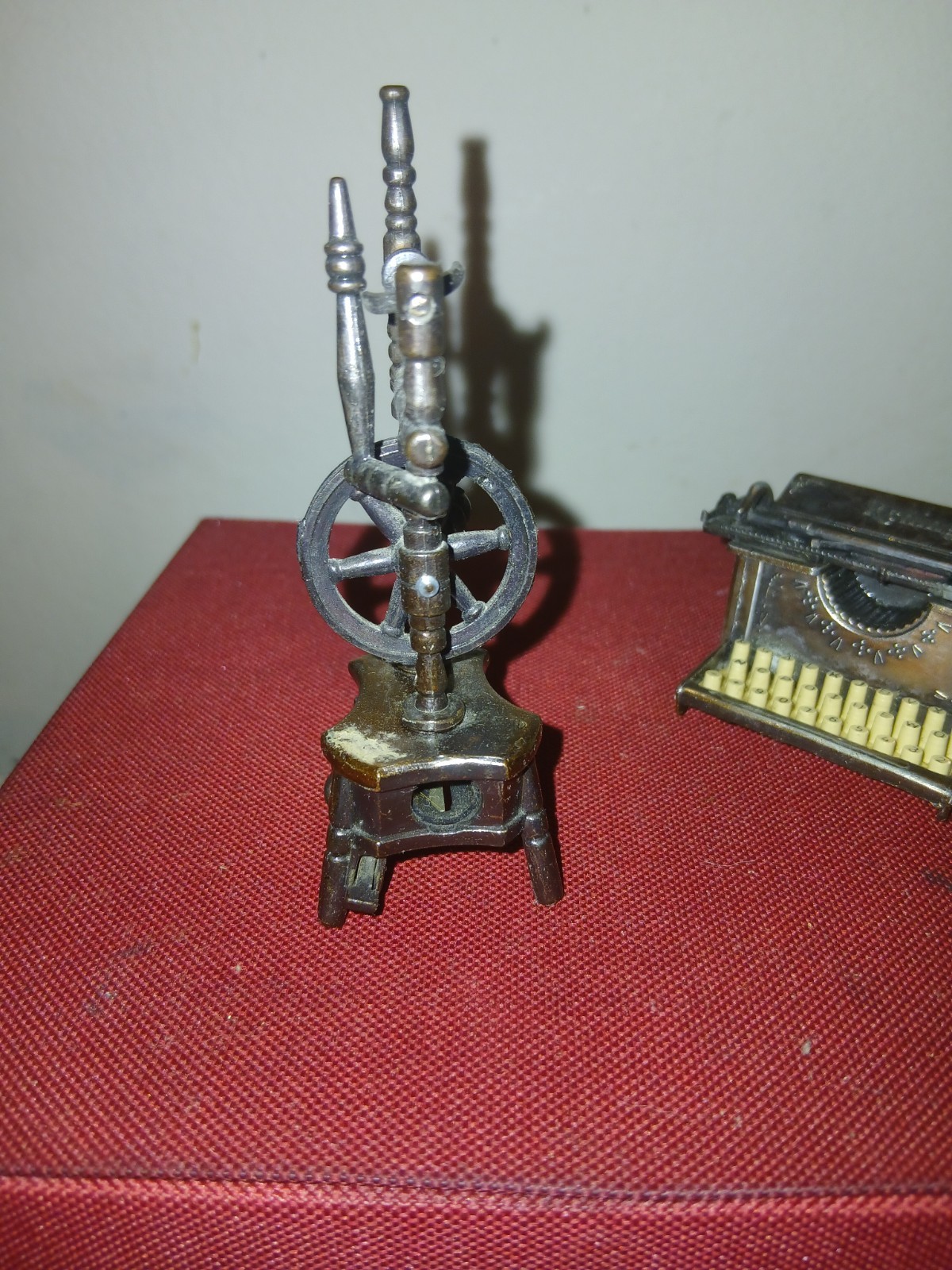 3 Minature Brass Pencil Shapeners