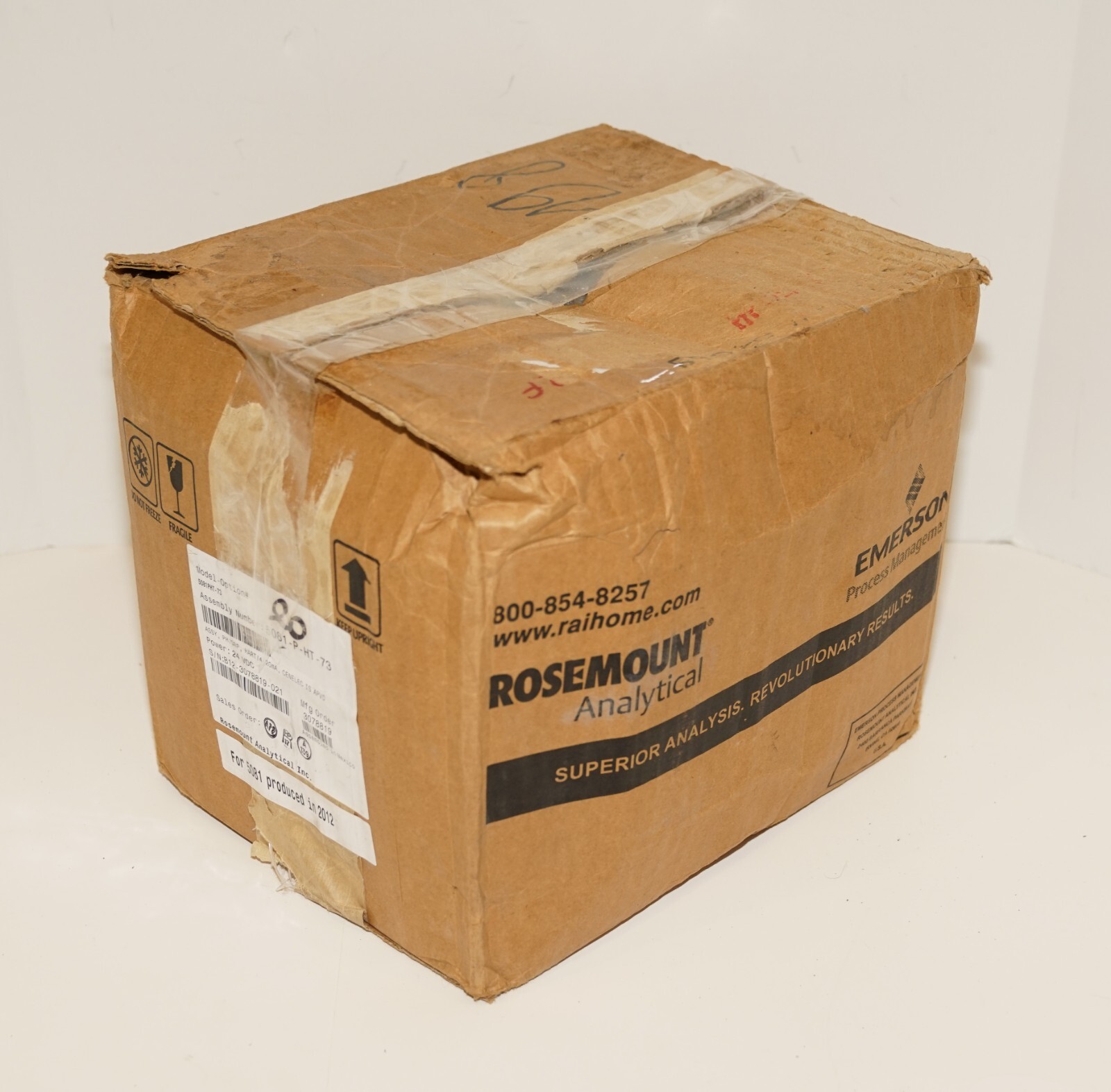 ROSEMOUNT 5081-P-HT-73 EXPLOSION-PROOF TRANSMITTER ATEX INT SAFE NEEDS SCREEN