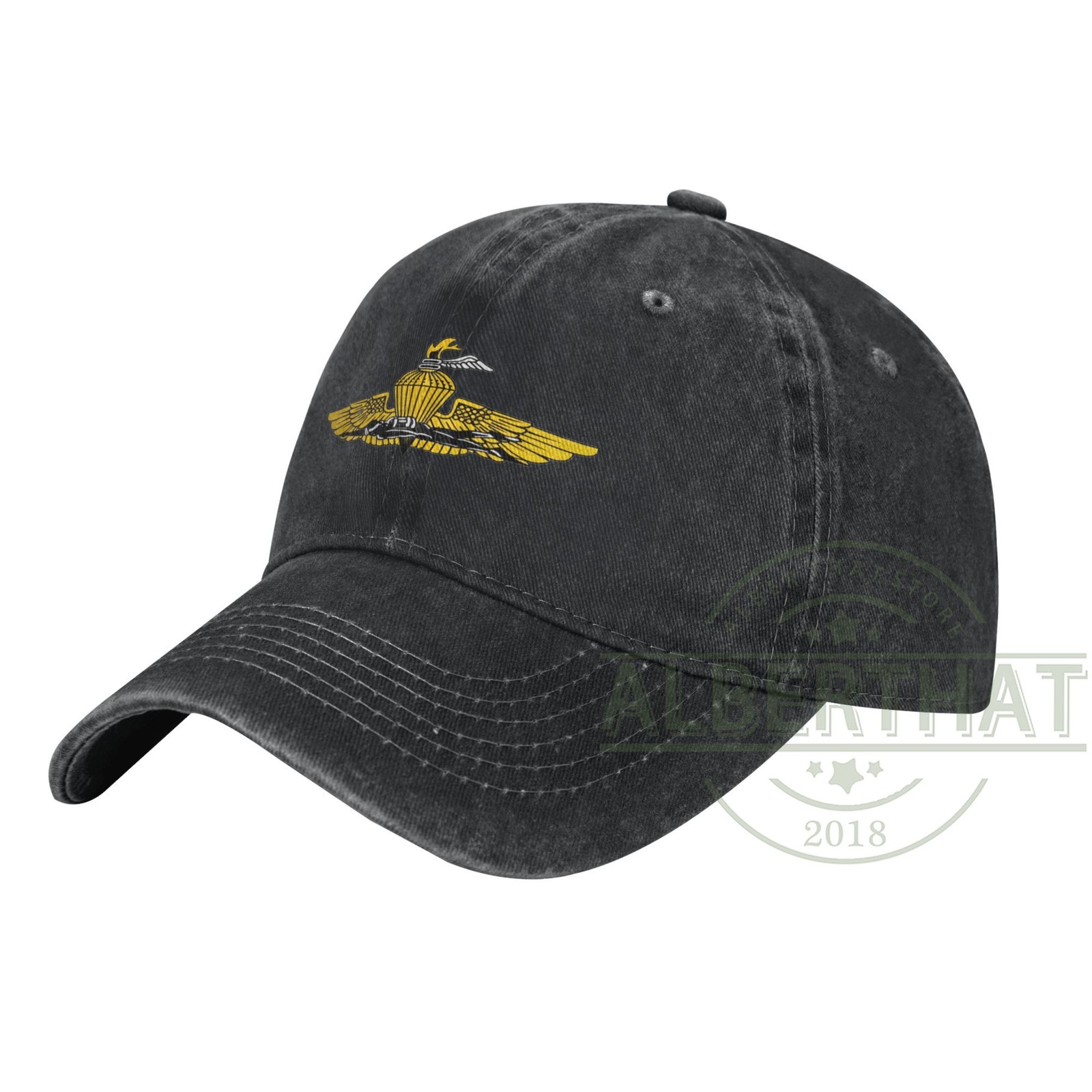 Force Reconnaissance Recon Unisex Denim Hat Adjustable Baseball Cap