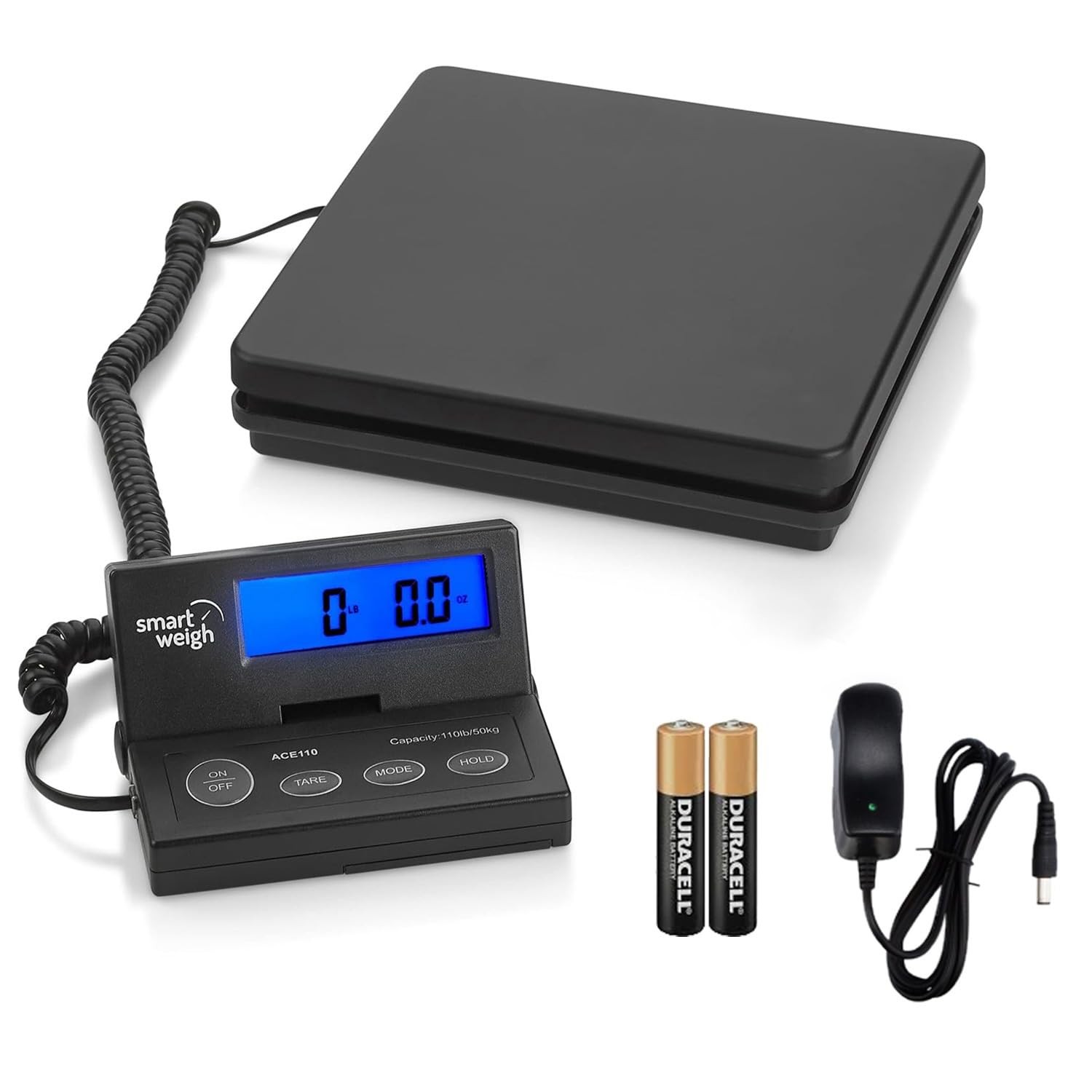 Smart Weigh Digital Postal Shipping Scale, 110lb/50kg to 0.1oz/2g Precision,