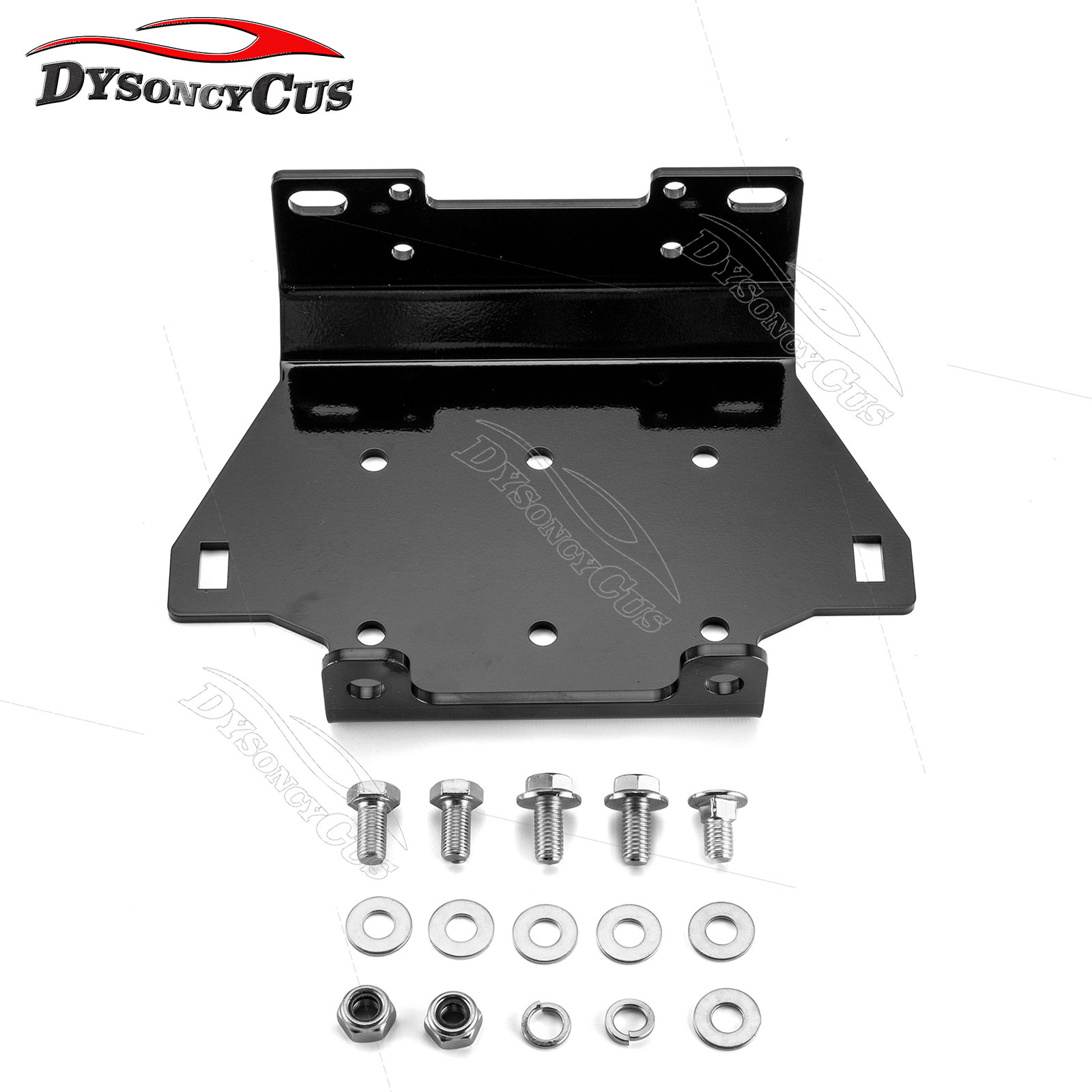 Heavy Duty ATV Winch Mounting Plate For Yamaha Grizzly 700 YFM700F 4x4 2007-2015