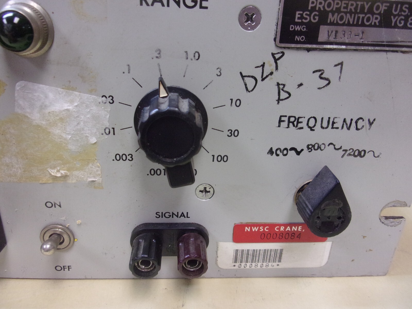 North Atlantic VM-204-S-206 Multi Frequency Phase Angle Voltmeter