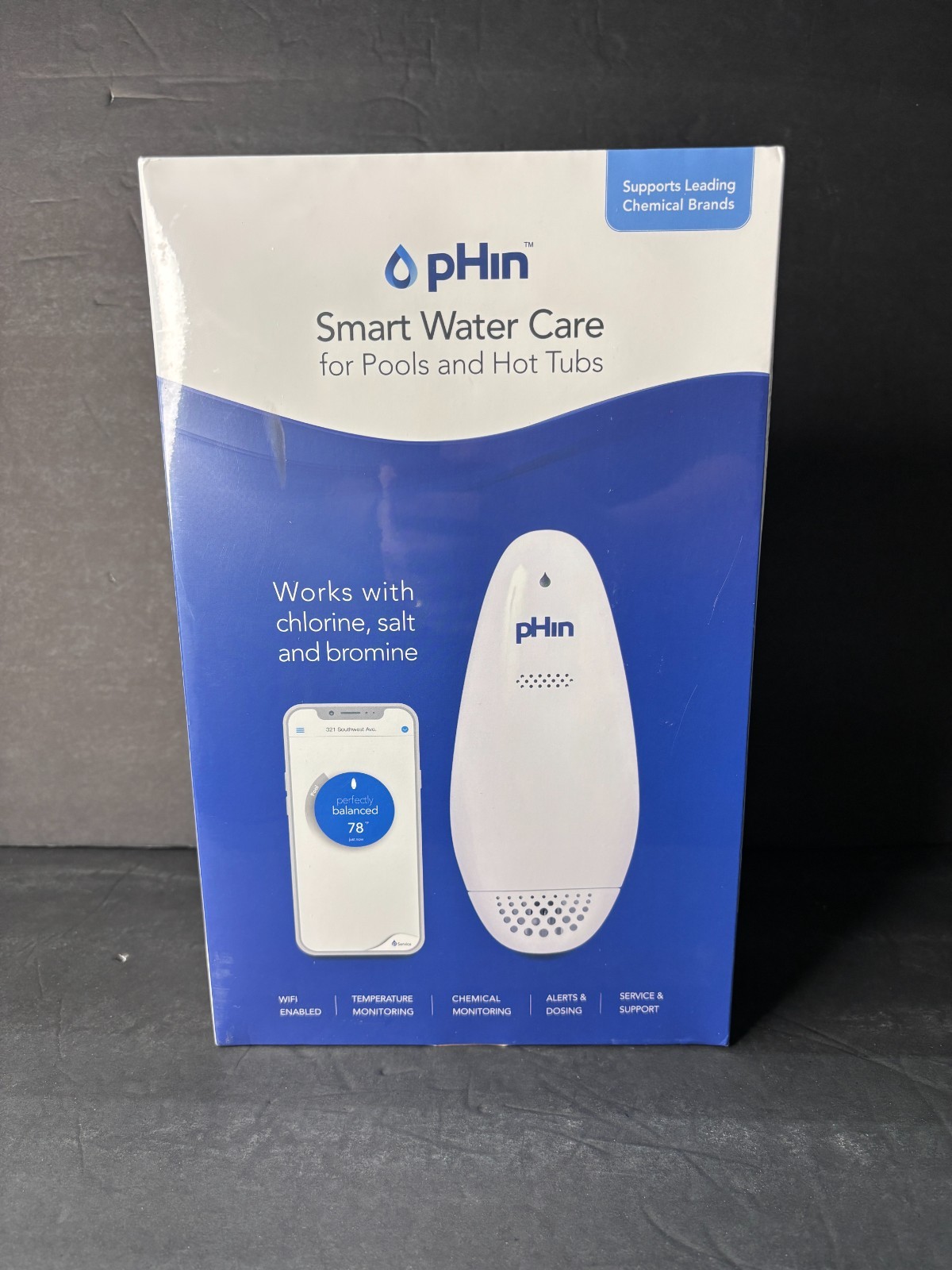 pHin CY-PM1510-A1 WiFi Smart Water Care Monitor Pools/Hot Tubs NEW Fast Shipping