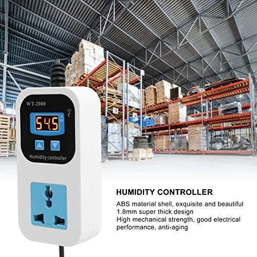Versatile Digital Humidity Controller with 0-99% RH Range for Smart Environments