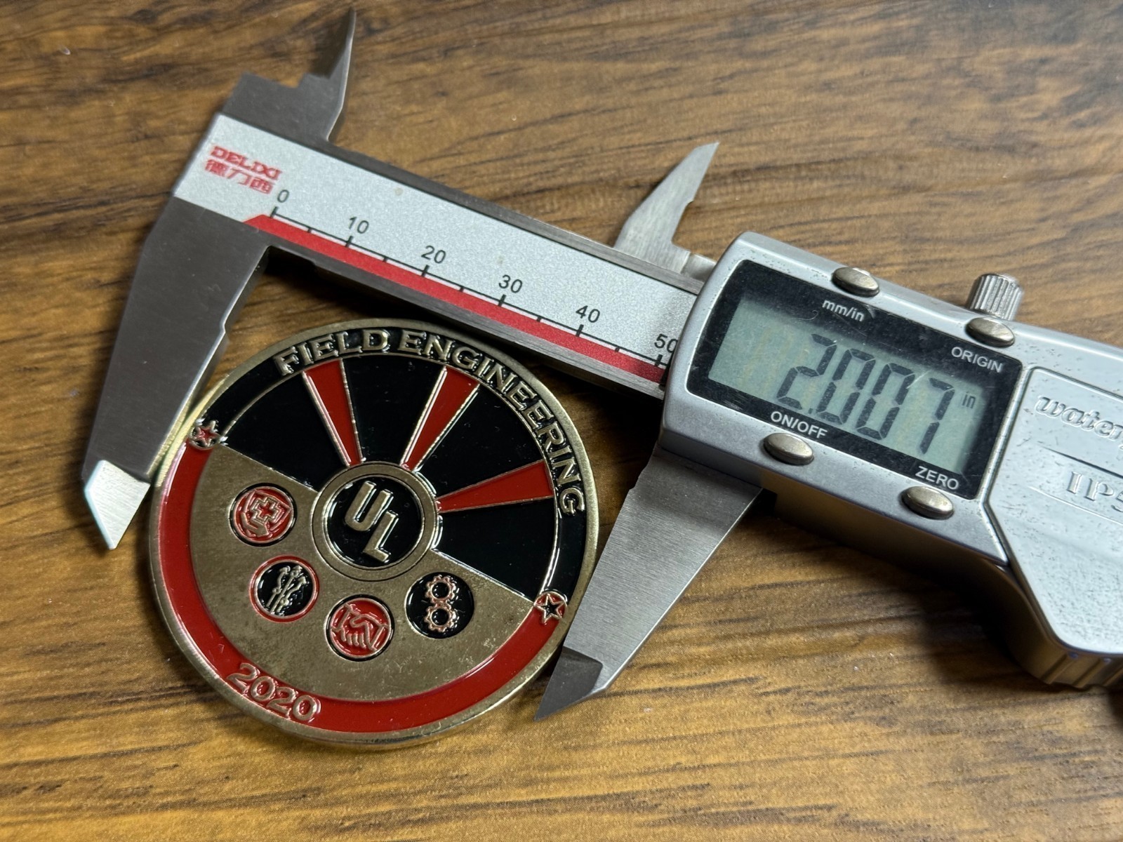 UL Field Engineering 2020 Insigniter Conatus Commemorative Challenge Coin 3#H