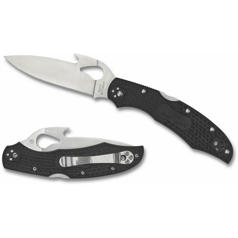 Spyderco BY03PBK2W byrd Cara Cara 2 Emerson Opener Folding Knife 3.75" 8Cr13MoV