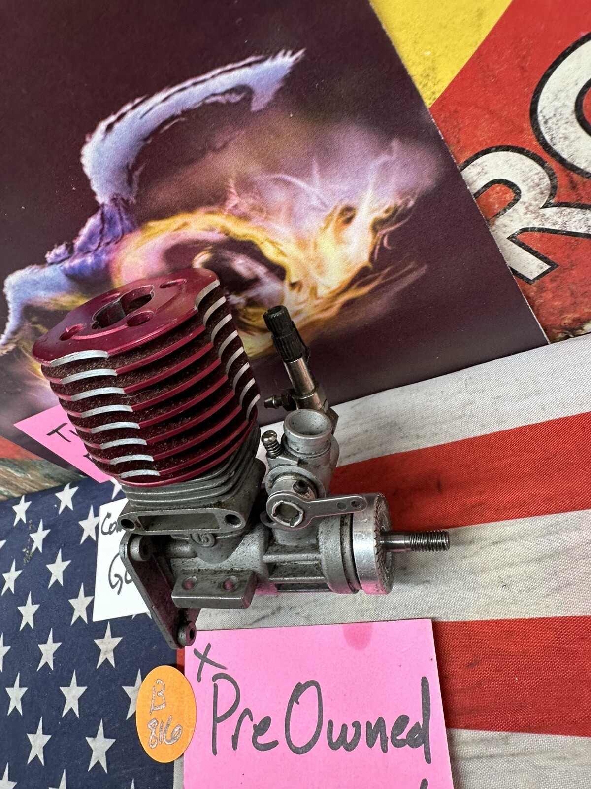 VINTAGE RC NITRO .15 Engine -PreOwned-