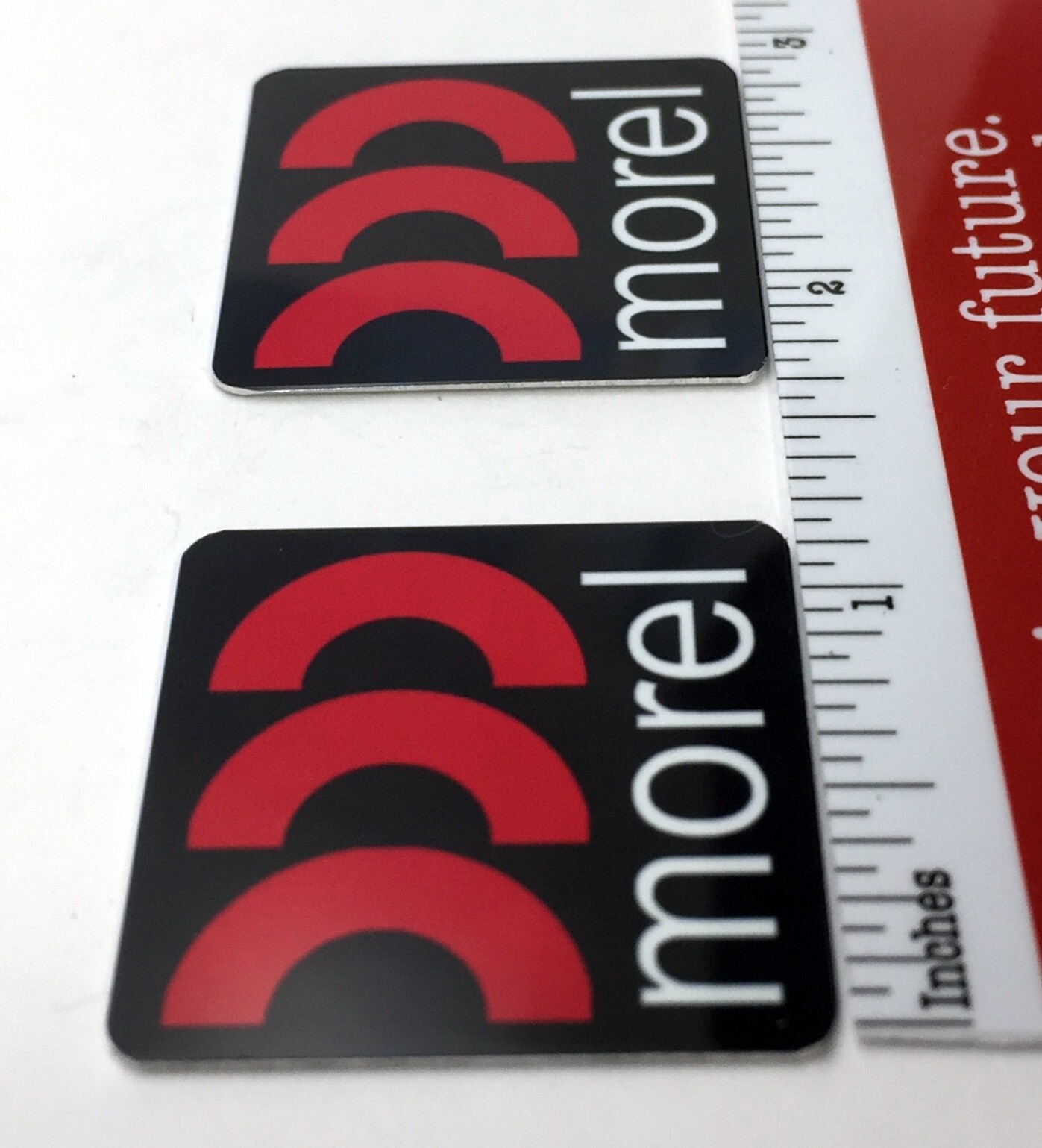 Morel Speakers Custom Badge Aluminum Pair