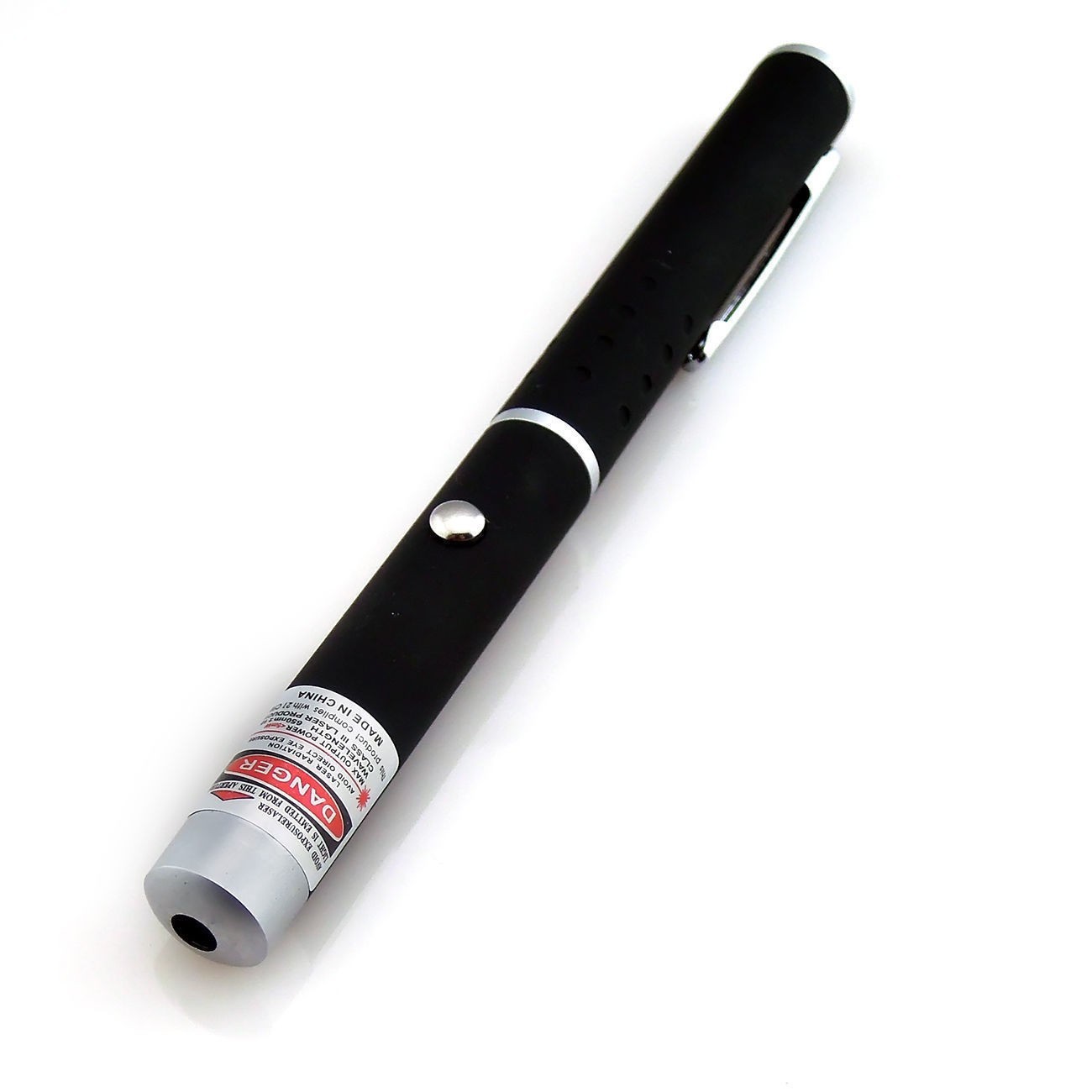 5Pcs Red Laser Pointer Pen 650nm Visible Beam 1mW for Presentation Teaching