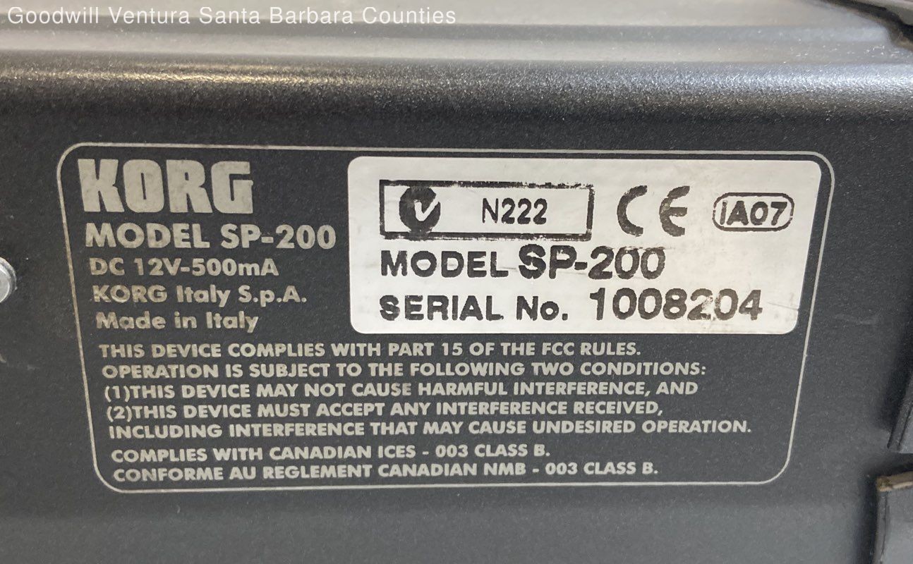 Korg Keyboard SP-200 Stage Piano