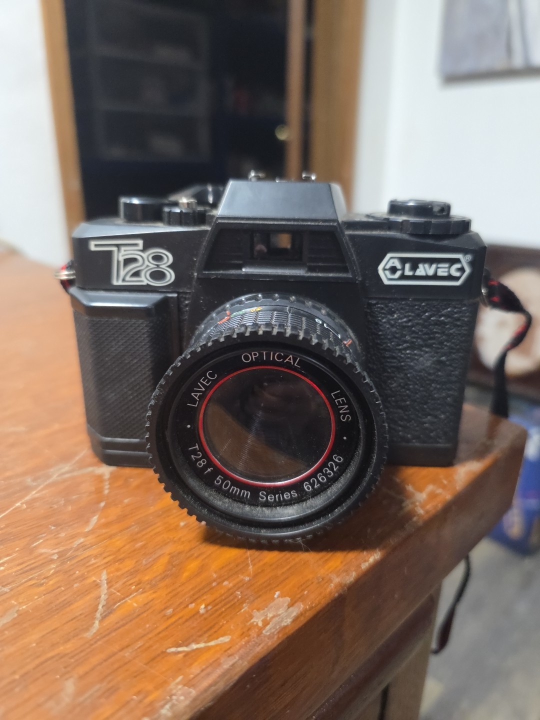 Vintage AV LAVEC T28 Focus Free 35mm Film 50mm Lens w/ Box & Booklet