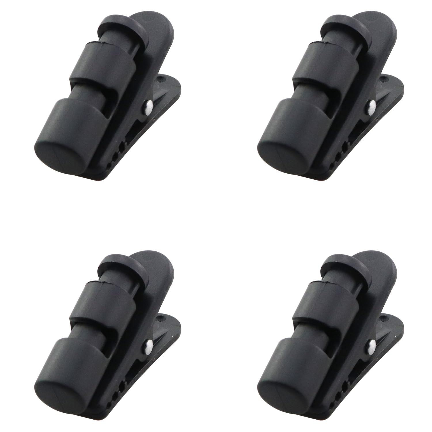 4PCS Rotatable Headphone Cable Clip Large Plastic Thick Cable Clip Cable Clam...