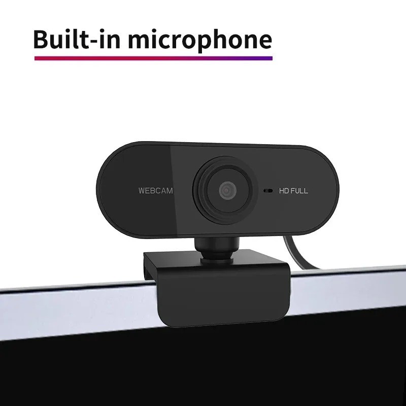 1080P Full HD USB Webcam for PC Desktop,Laptop Web Camera with Microphone