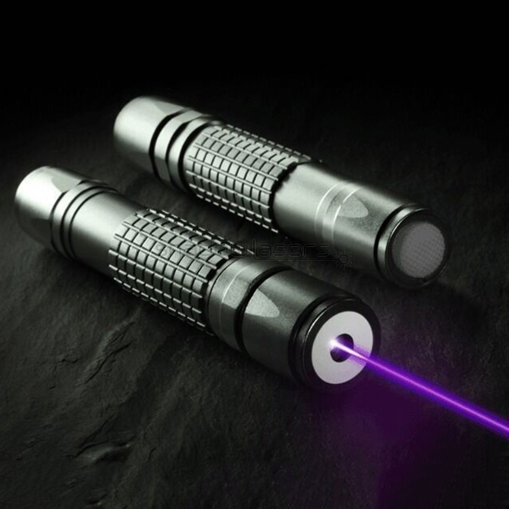 PX2 405nm Adjustable Focus Purple Flashlight Blue Violet Beam Low Light US