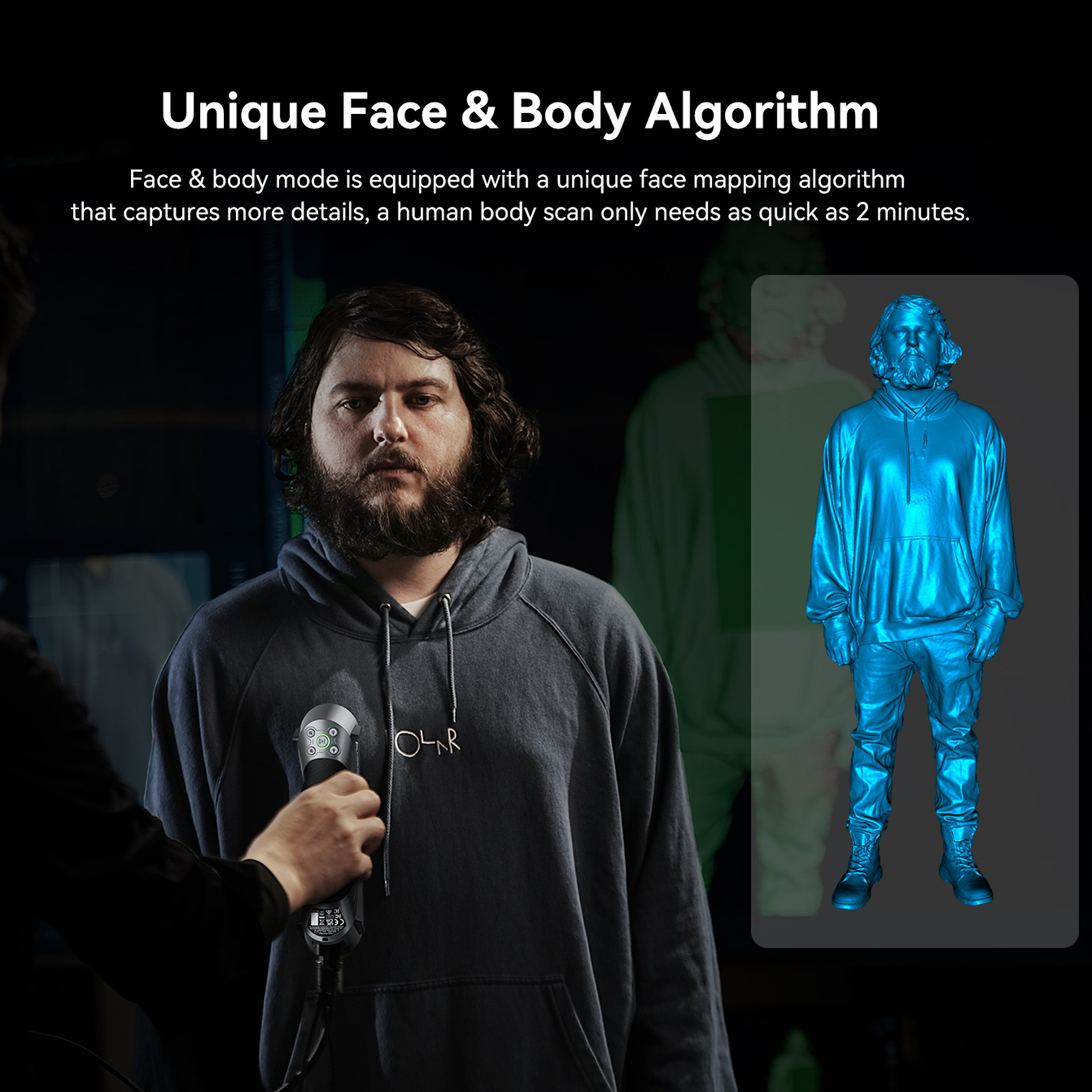 Creality 3D CR-Scan Raptor Multiple-line Blue & NIR Consumer 3D for 3D D6U8