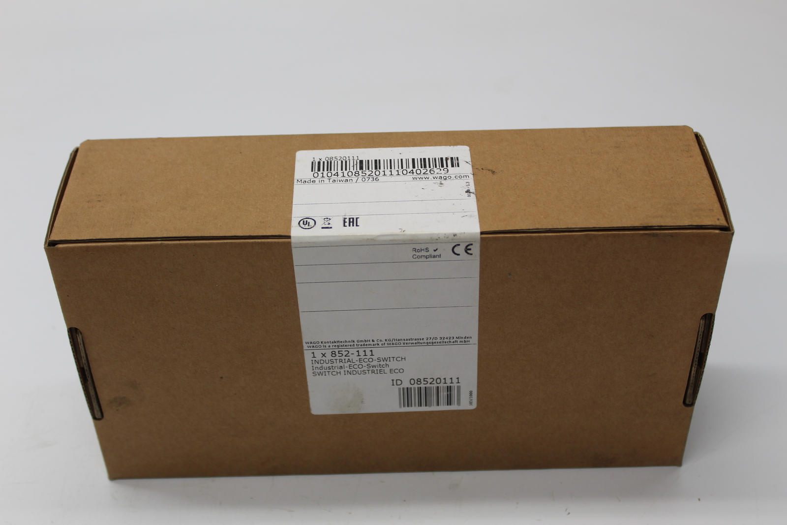 WAGO 852-111 ETHERNET SWITCH NSFS