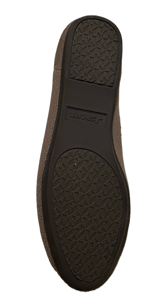 Jsport Womens Doreen Lightweight Knit Slip On Flat Shoes Taupe Size 8 NEW