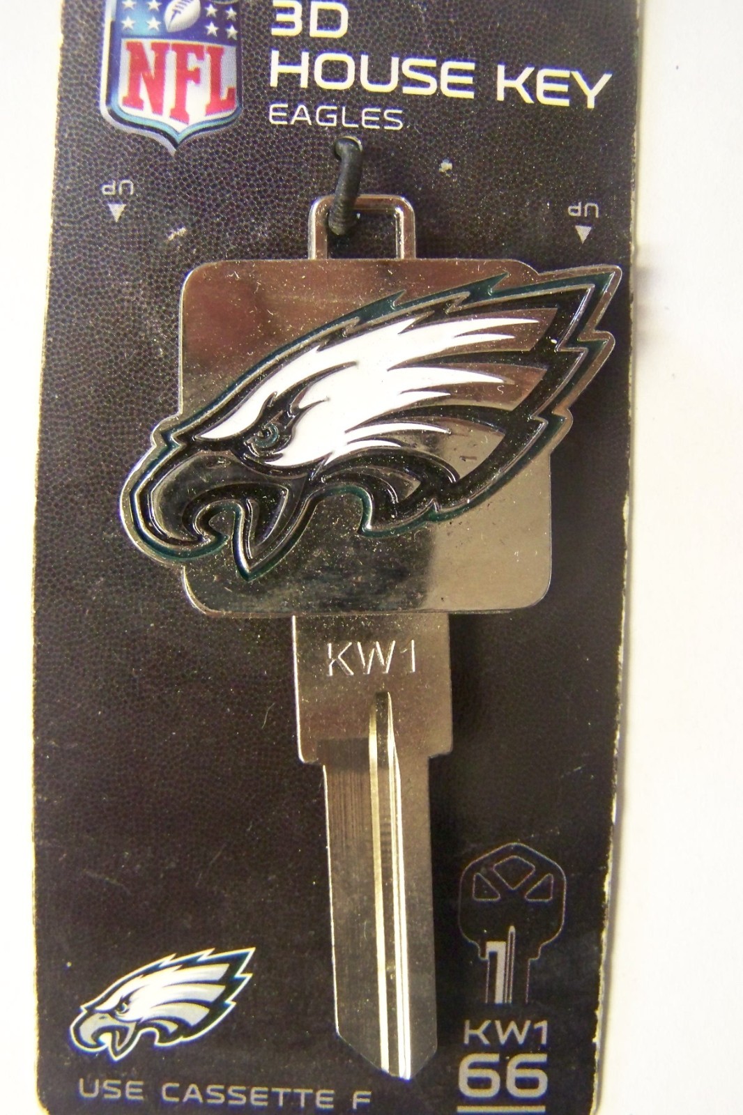 Philadelphia Eagles   3D Kwikset House key blank
