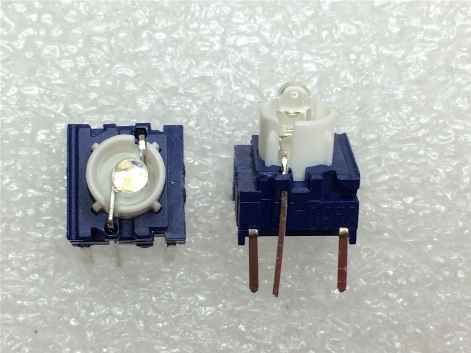 3FTL600 MULTITECH SWITCH PUSH BUTTON WITH BLUE LED 4 PIECES