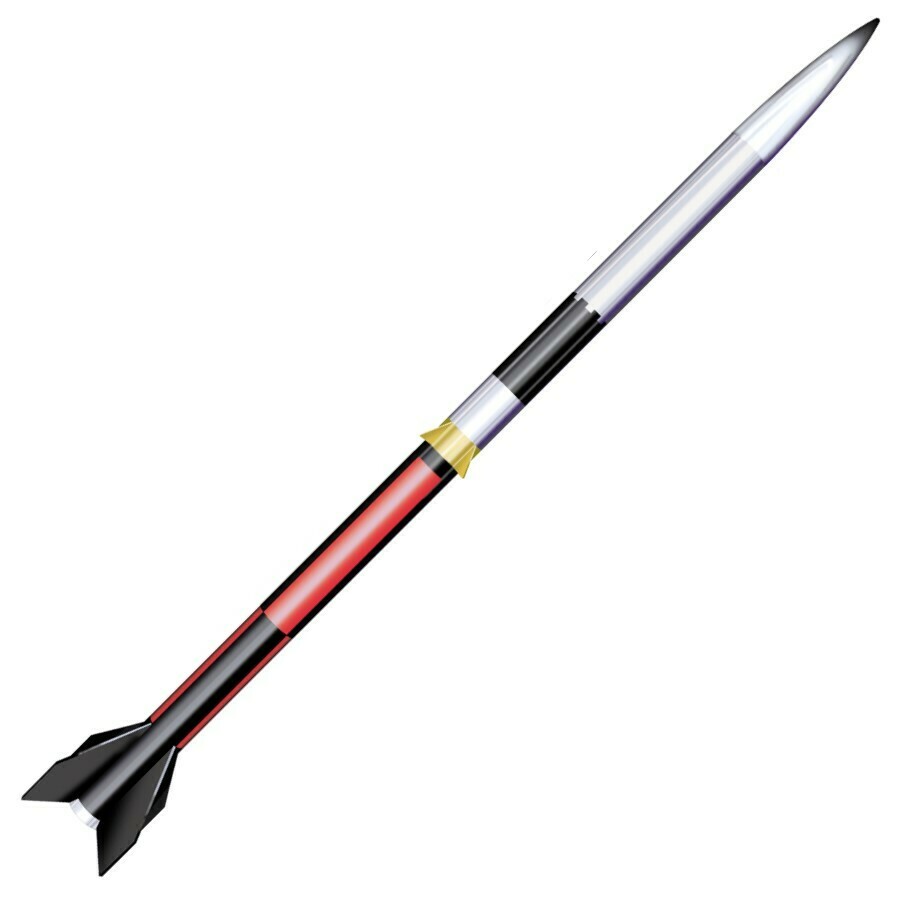 LOC Precision Flying Model Rocket Kit 2.26" Black Brant X  LOC YBBX229