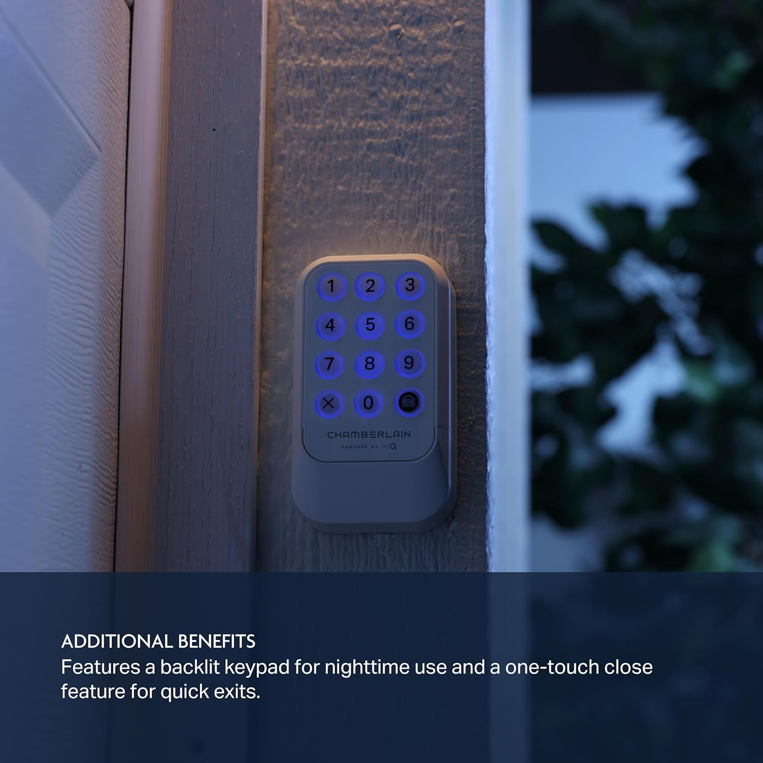 Wireless Garage Door Keypad - Universal Compatibility