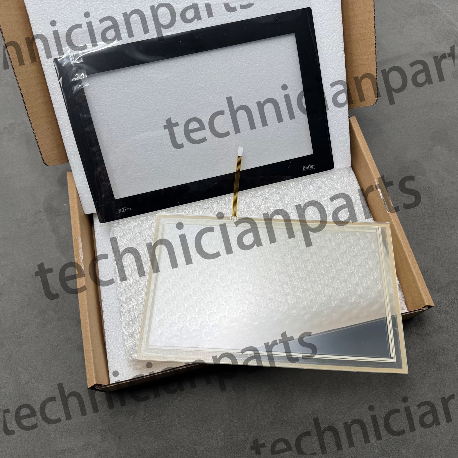 New Touch Screen + Glass Overlay Film X2 Pro10-B2 for Beijer X2pro X2 Pro 10-B2