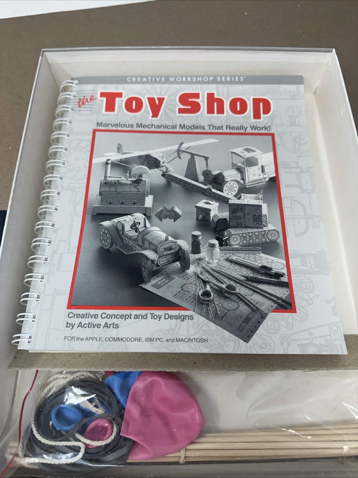 The Toy Shop Broderbund Software For Commodore 64 128 Complete Vtg 1986