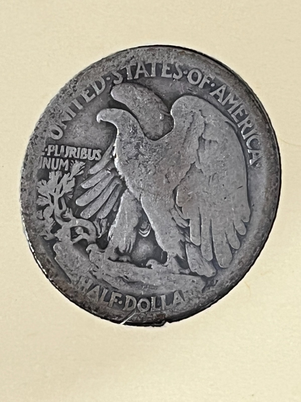 1916-S Walking Liberty Half Dollar