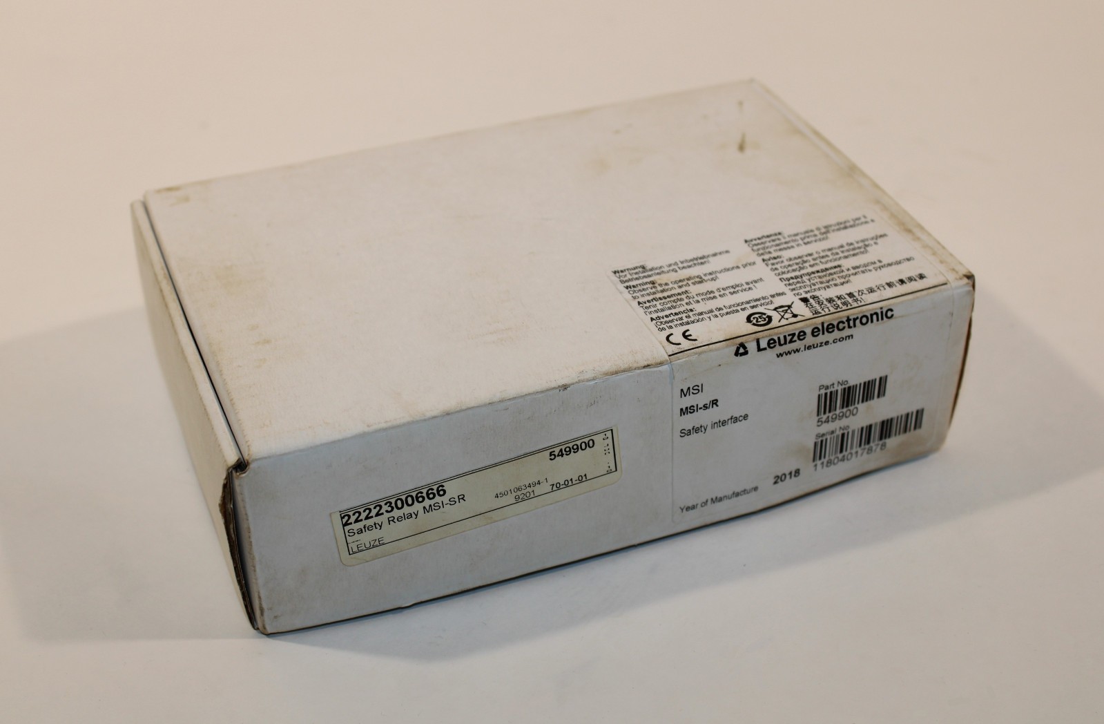 Leuze MSI-s/R Safety interface NEW