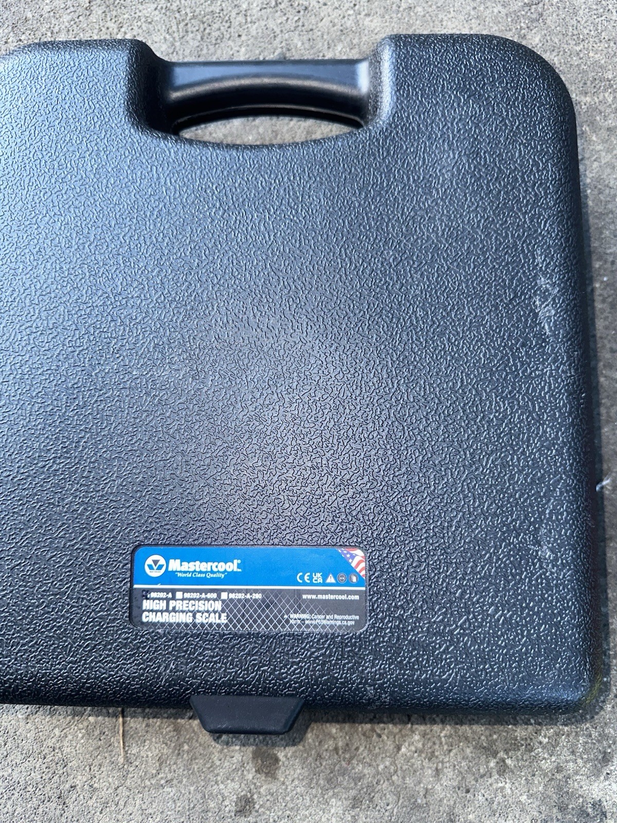 98201-A HOCHPRÄZISE LADEWAAGE. MASTERCOOL