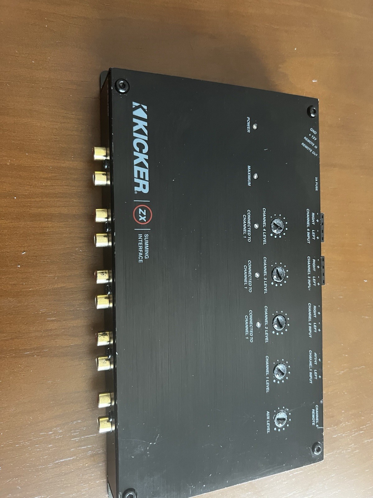 Kicker ZXSUM8 Line Out Converter Summing Interface 8 Channel