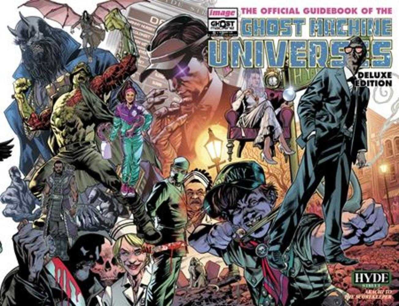 Ghost Machine The Official Guidebook #5 (Of 5) Cover B Bryan Hitch & Brad Anders