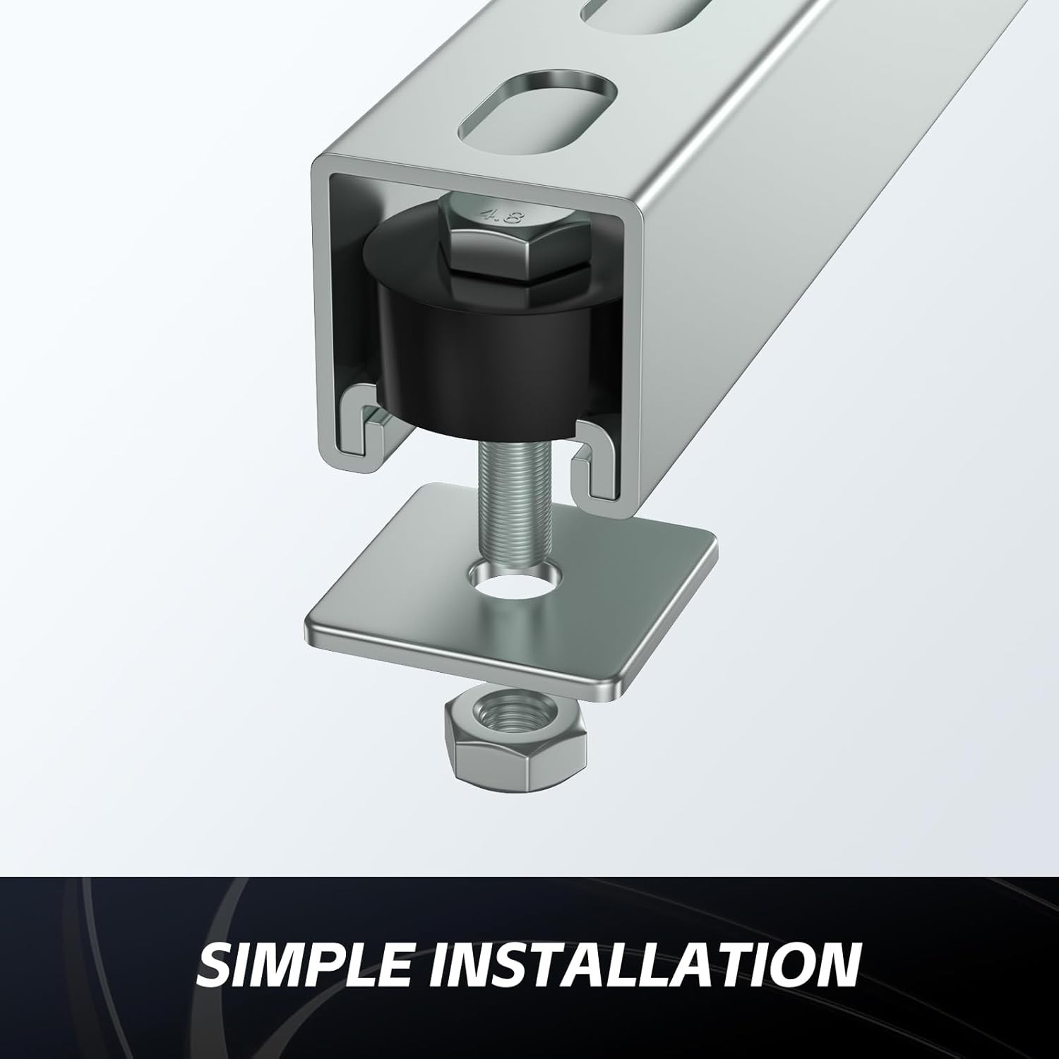 SKTREX Trolley Roller Wheels Limit Assembly Positioning Two in a Pack