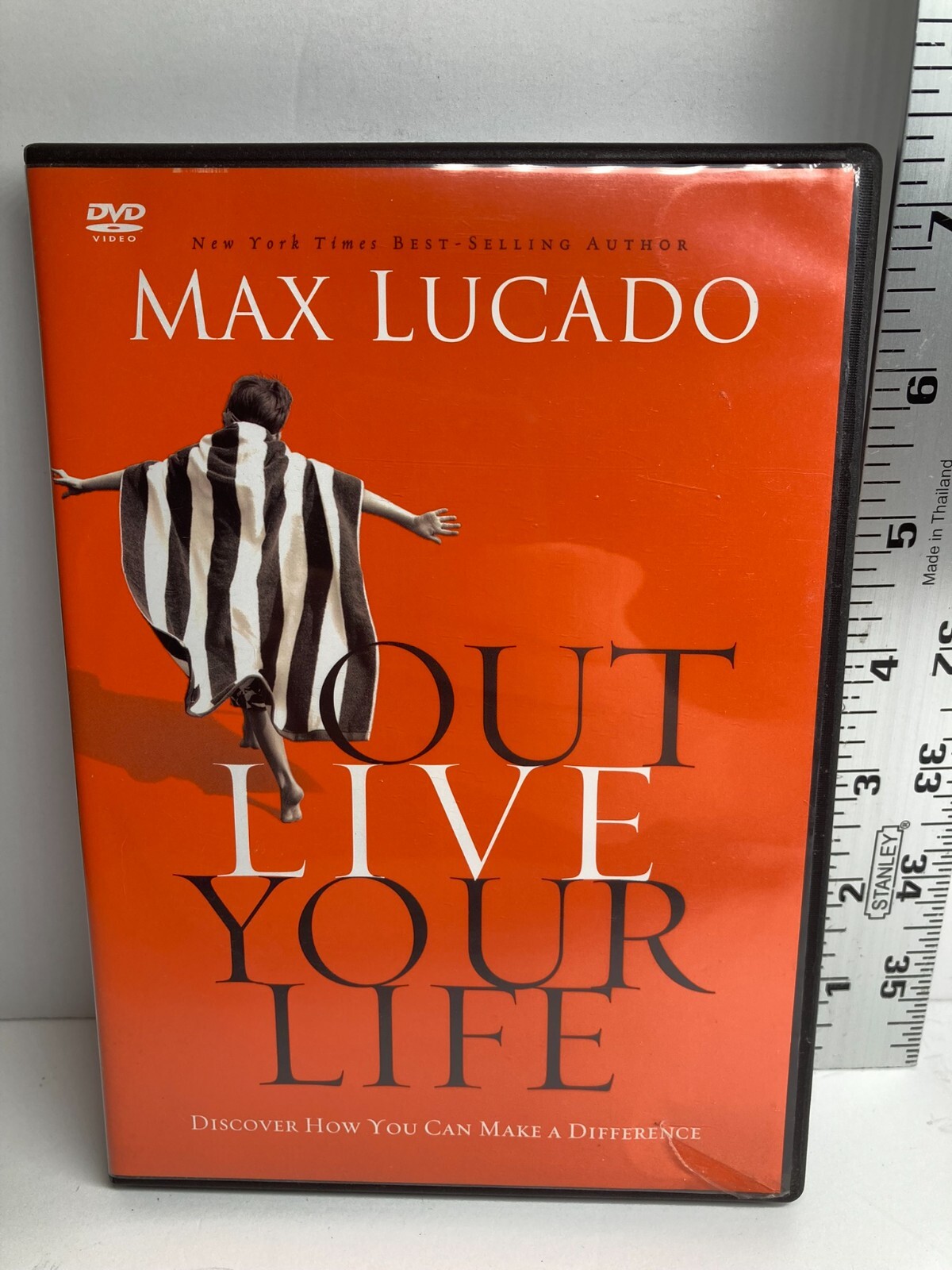 Max Lucado Out Live Your Life  DVD & Data CD Used 2010
