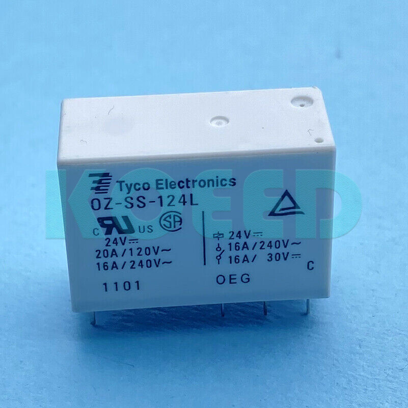 1PCS NEW OZ-SS-124L 24VDC Power Relay 8Pins