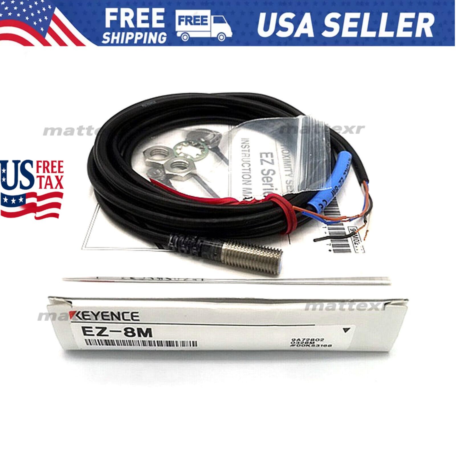 One Keyence EZ-8M Proximity Switch Sensor EZ8M New In Box Fast Shipping