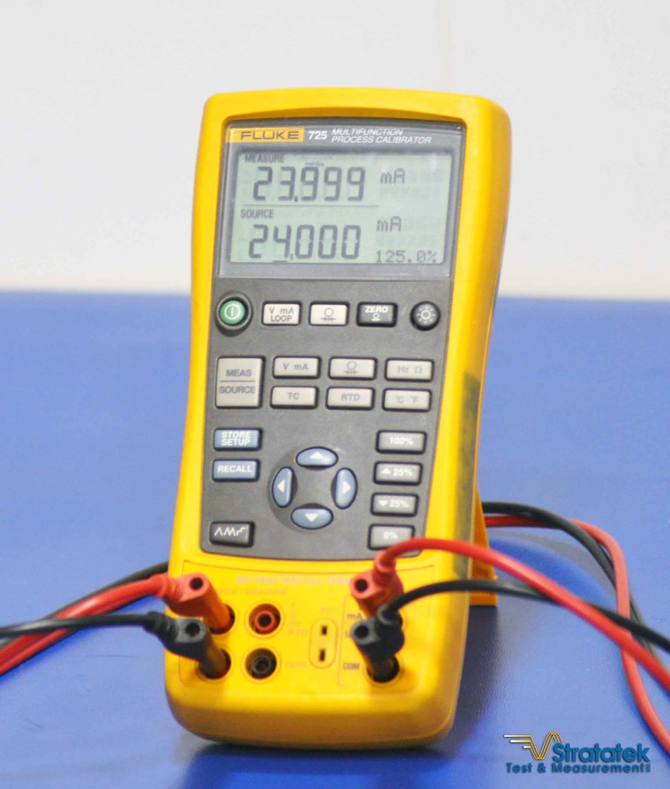 Fluke 725 Multifunction Process Calibrator - NIST Calibrated with Data