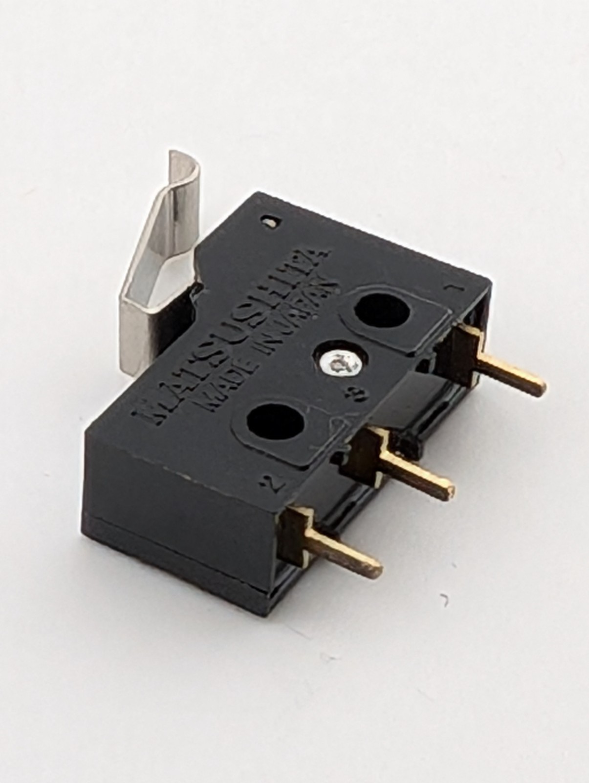 Matsushita Normally Open/Normally Closed Micro Style Switch PC Mount 2 Pack