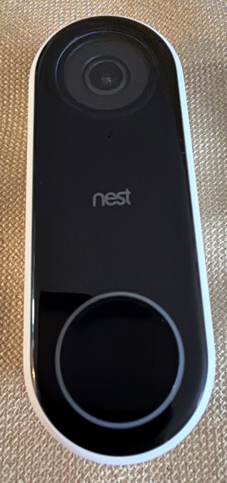 Google Nest Hello Video Wired Doorbell A0077 E358912 USED & WORKING