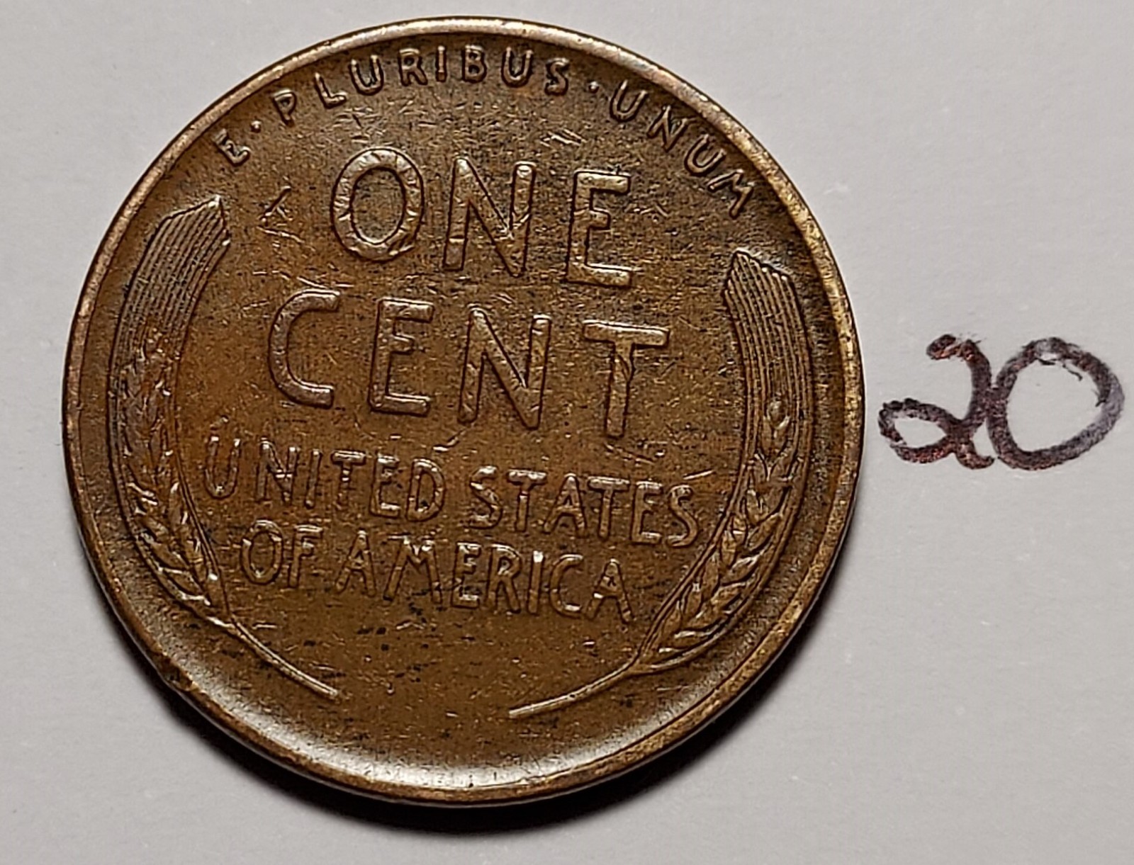 1930-D Lincoln Wheat Cent VERY FINE #20