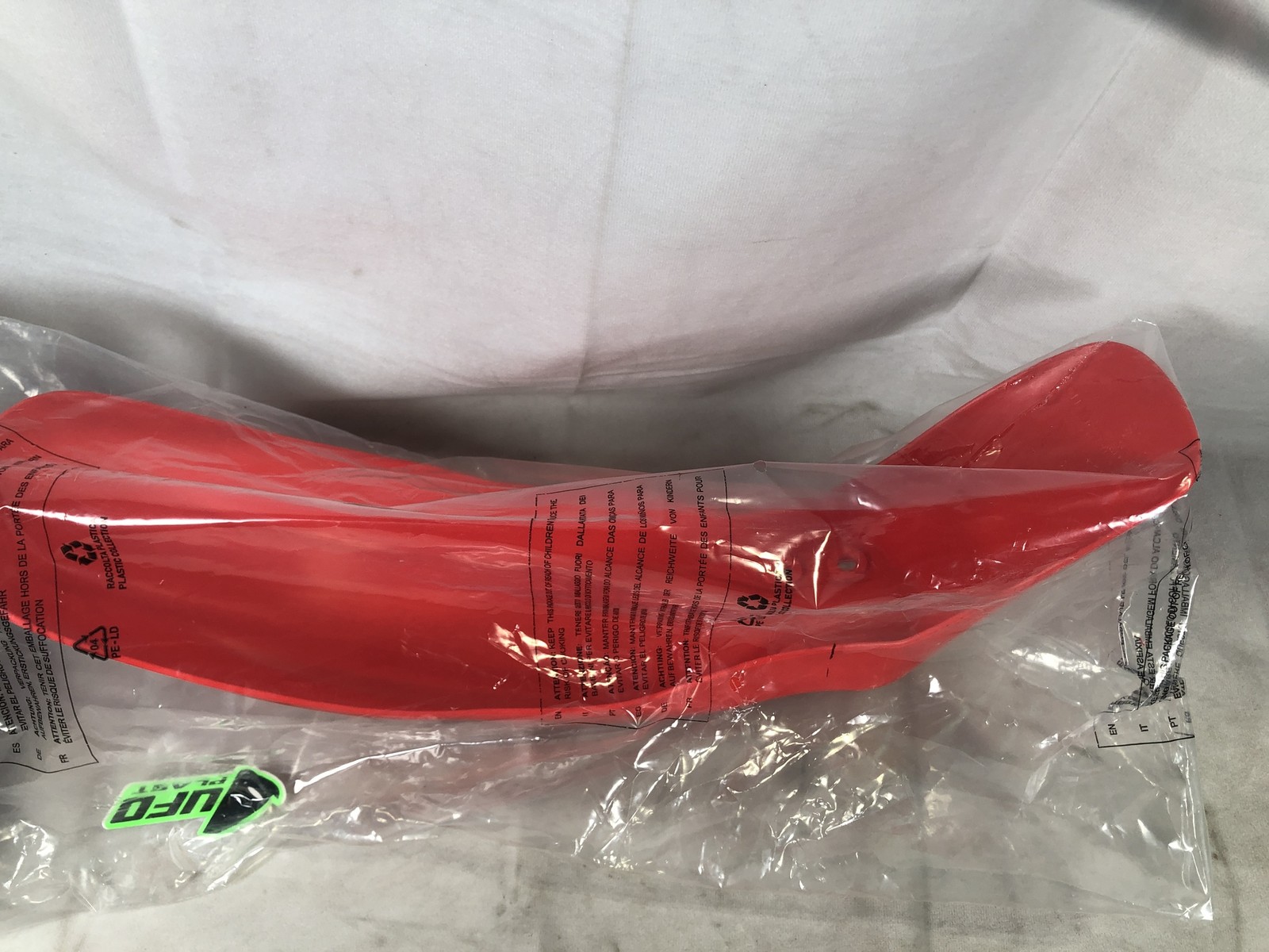 UFO Plast Red Front Fender for Kawasaki KLX 110 2001-2009