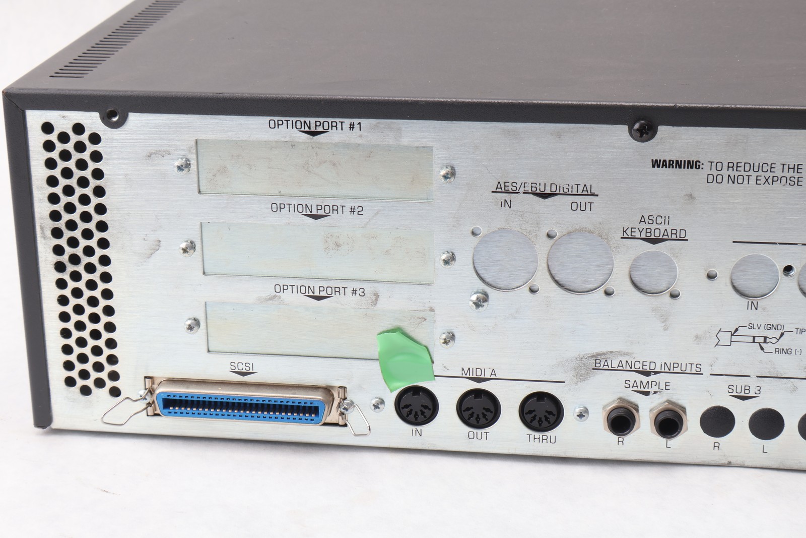 E-MU Systems E5000 Ultra 64-Voice Rack Mount MIDI Sampler Professional OEM