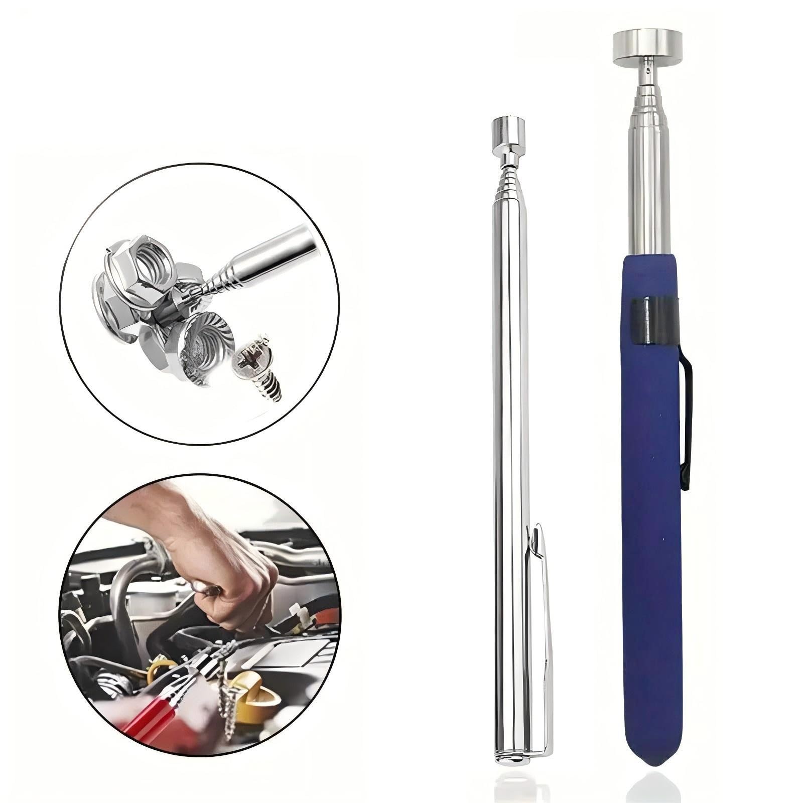Adullpony Telescoping Magnetic Pickup Tool - Extendable Stick 2Pcs Includes...