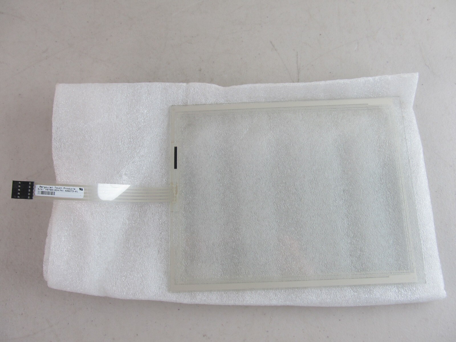 NEW Genuine BERGQUIST 400273-01 Touch Screen Glass / USA Shipper
